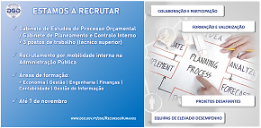 Estamos a recrutar