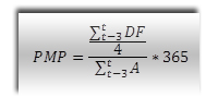 Fórmula para cálculo do PMP