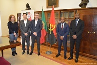 Delegação Angolana recebida na Direção-Geral do Orçamento